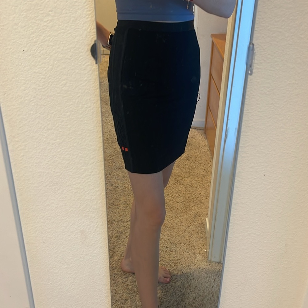 Black skirt